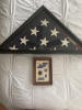 Wigle's burial flag