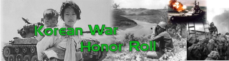 Korean War banner